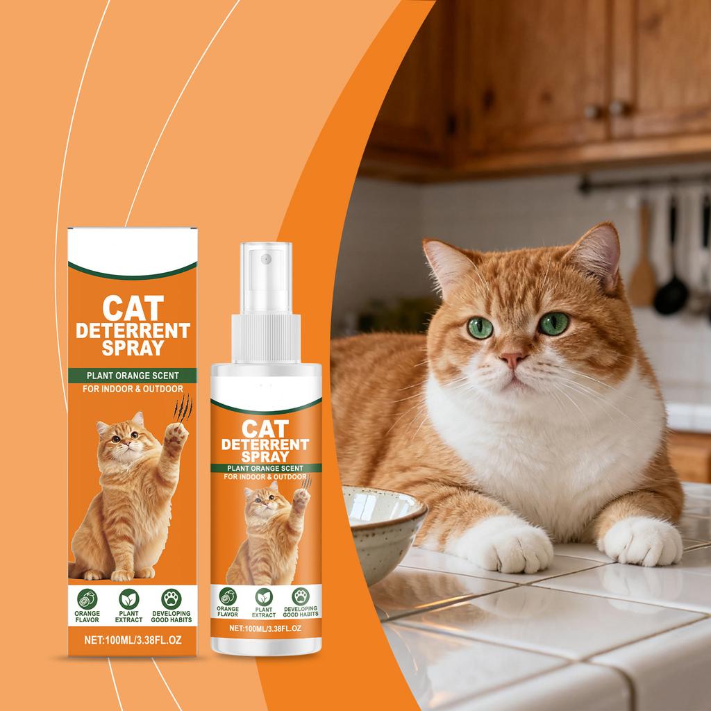 Spray lindert sanft Stress, leitet das Verhalten und ist für Möbel in Mehrkatzen- und Mehrhundehaushalten geeignet 100ml
