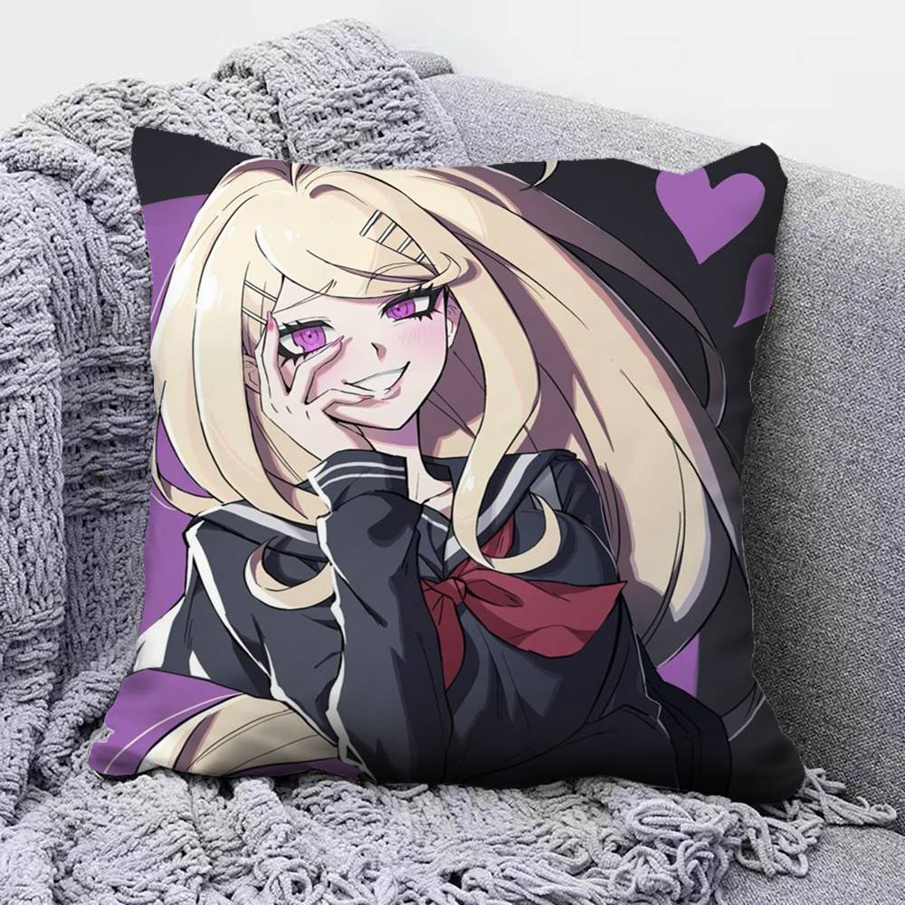 Danganronpa Game Anime Home Sofa Cushion Covers and Aecorative Custom Pillow Covers