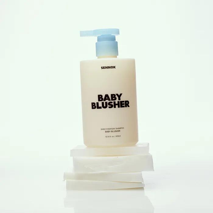 Shiny Everyday Shampoo Baby Blusher 300ML + [Free] Sennok Body & Hair Care 4 Types (7mlX4)