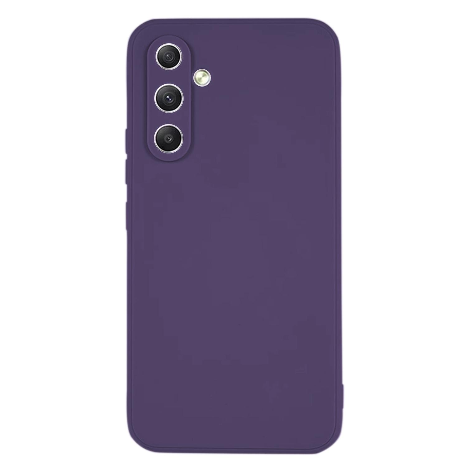 

KALEBOL KLB-TPU003 For Samsung Galaxy A14 4G/5G Case Anti-Scratch Solid Color TPU Phone Cover E