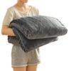 Luxury Diamond Pattern Thick Coral Fleece Blanket