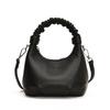 French niche texture women's bag 2025 summer new pleated handbag simple and versatile shoulder messenger bag