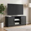 TV Cabinet Black 102 x 34.5 x 47 cm Particleboard