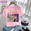 Cute Cartoon Saja Boys T-shirts Boys Girls Short Sleeve T-shirt Tops Anime Kpop Demon Hunters T Shirt Gifts Children's Clothing