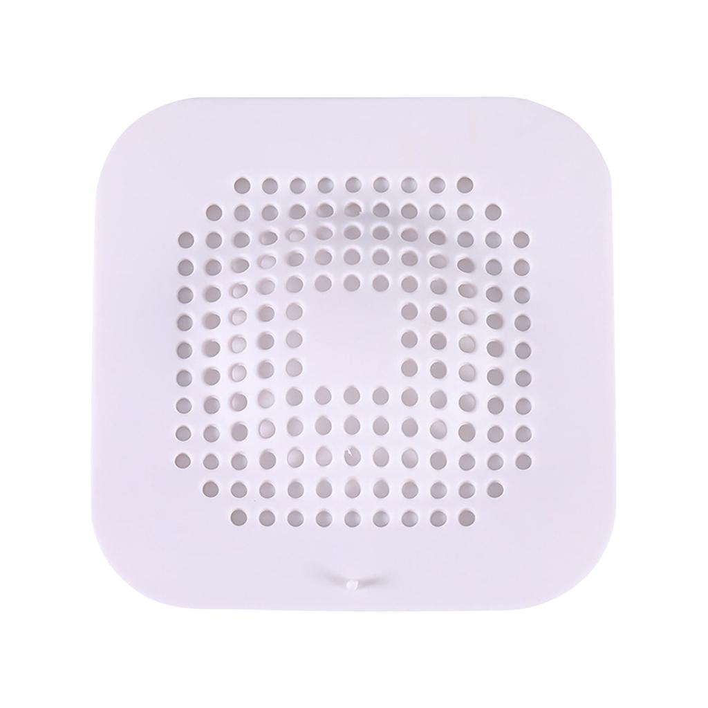 Floor Filter Hair Filter Bathroom Sewer Round Kitchen Sink Prevent Blocking TPR Floor Cover