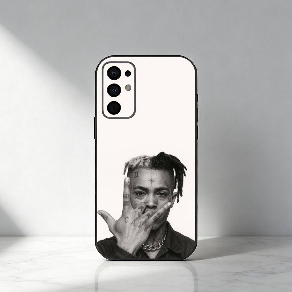 Rapper X-XXXTENTACION-S Phone Case For Samsung S25,S24,S21,S22,S23,S30,Ultra,S20,Plus,Fe,Note,5G Black Cover