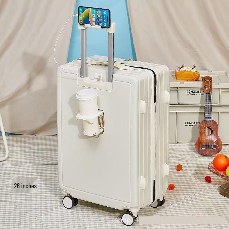 OEING Stylish Ultralight Multi-functional Travel Suitcase