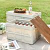 1 Outdoor Camping Storage Box With Handle, 15L Foldable Storage Box, Portable Camping And Picnic Storage Box, Car Luggage