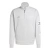 Adidas X Mercedes - Amg Collaboration Sportswear Petronas Formula One Team Silver Arrows Half-Zip Knit Warm Stand Collar Long Sleeve Sweatshirt JW3477