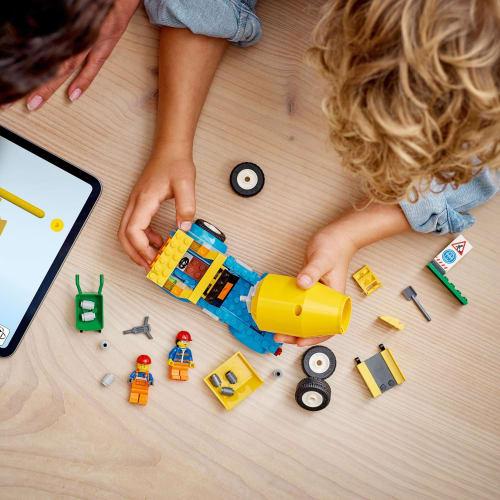 LEGO City Domíchávač 60325 Hračka s kostkami Present City Stavebnice Vozidlo Vozidlo Pro chlapce a dívky od 4 let