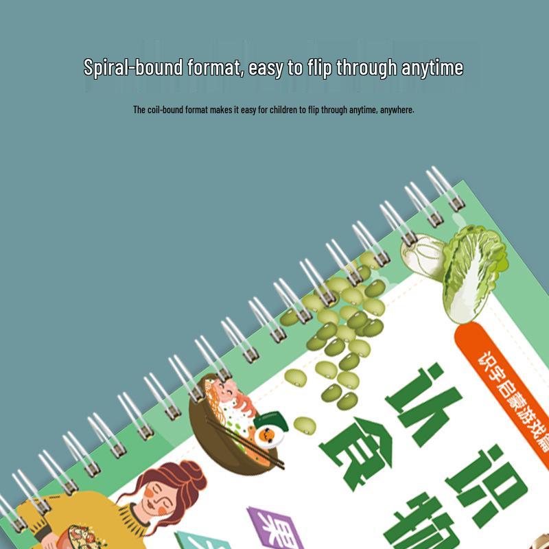 Quiet Book: Traditional Chinese Character Flashcards & Sticker Book for Early Childhood Education