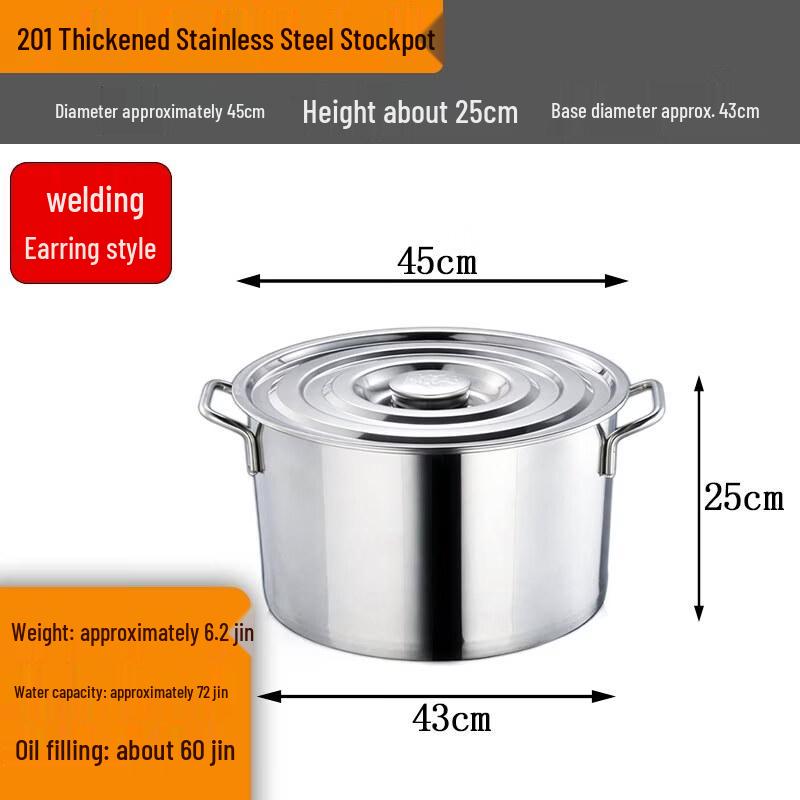 

JPHZNB Stainless Steel Bucket with Lid