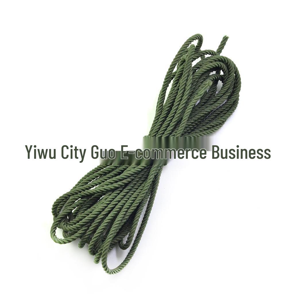 Korean High Elasticity Ribbed Rubber Hair Ties - Handmade DIY Hair Accessories
