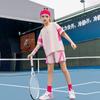 Qidong "Sweat-Off" Series Girls' UPF50+ Summer Tennis Two-Piece Set