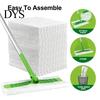 Easy-to-Use Sweep Mop Pads 100 Tablets Dry Sweeping Cloth Disposable Dust Papers All-Purpose Rags Quilted Textured Fibers Odorless Fabric Compatible