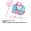 1 Set Critter Catcher Kit with Viewer Box Net Clip Tweezers Magnifying