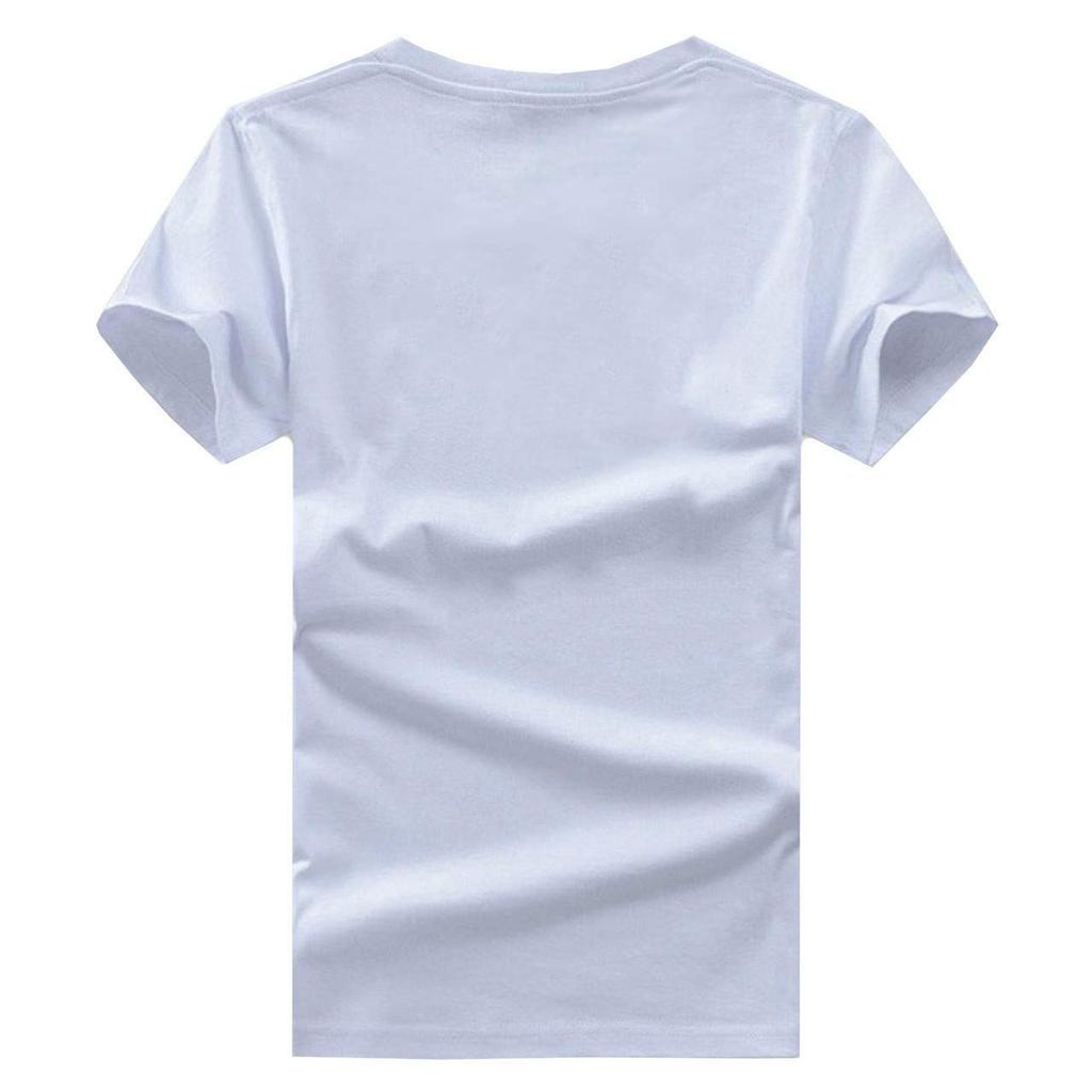 BUZZxSELECTION Short Sleeve with a Stylish Black Cat Print 04 Men's T-Shirt (BSTS041, Khaki, XL)