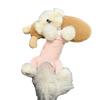 Pet Autumn Winter Velvet Embroidered Bow Four Legged Belly Wrap Teddy Belly Protection Home Clothing Pajamas Puppy Clothes