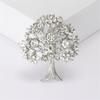 Elegant Tree Of Life Brosje Pin Distinctive Tree of Life Klær Lapel Pin Essential Fashion Brosje Accessory
