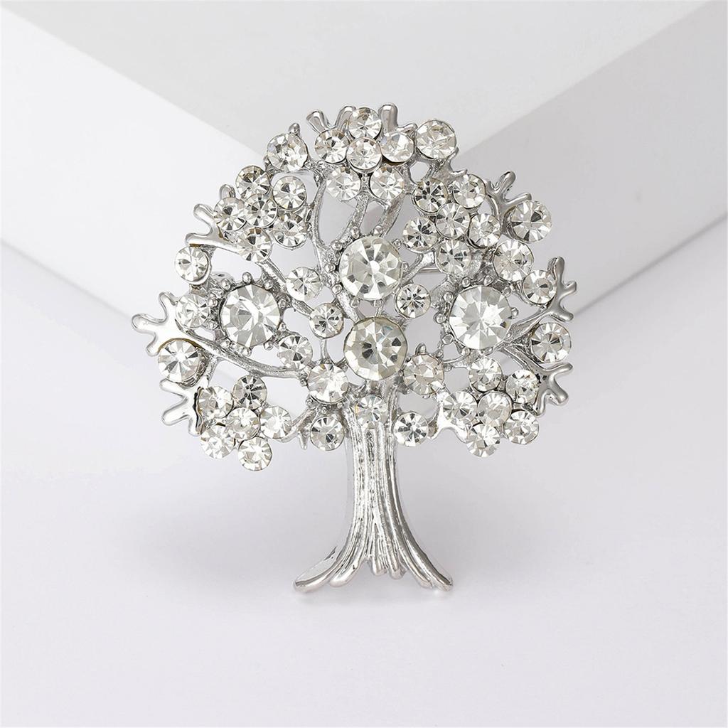 Elegant Tree Of Life Brosje Pin Distinctive Tree of Life Klær Lapel Pin Essential Fashion Brosje Accessory