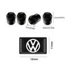 WHAQY1 2026 Hot For VOLKSWAGEN VW Auto Wheel Tire Valve Stem Caps Cover & 3D Epoxy Car Interior Decorative Stickers For Volkswagen Tigu