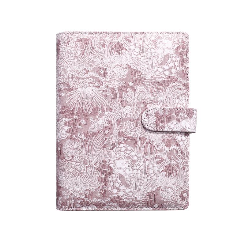 A6 Vintage embossed PU piele DIY Binder notebook copertă jurnal agendă planificator hârtie copertă școală papetărie