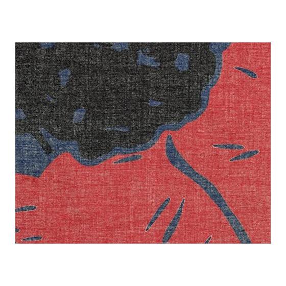 Todaya Shoten Tenugui Cotton Towel - Setsubun Oni (Demon) - Approx. 37x90cm, 100% Cotton, Made in Japan