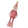 Teleskopische Puppe Stehende Figur Dekoration Weihnachten Festlich Heimschmuck X3UC