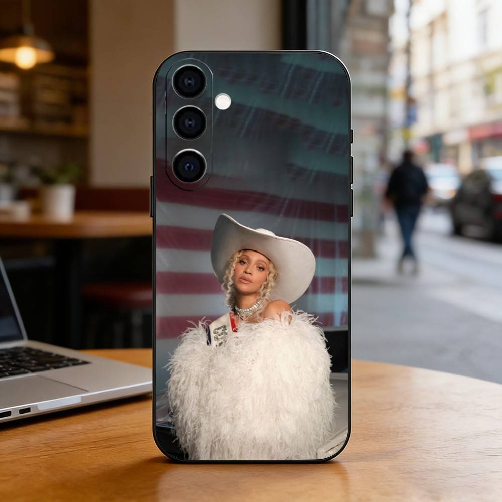 Beyoncé Phone Case For Samsung Galaxy A73,A72,A71,A70,A53,A52,A51,Others Soft Black Cover