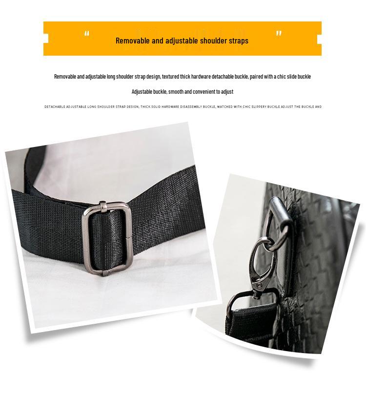 Large Capacity Waterproof PU Travel Bag for Men and Women