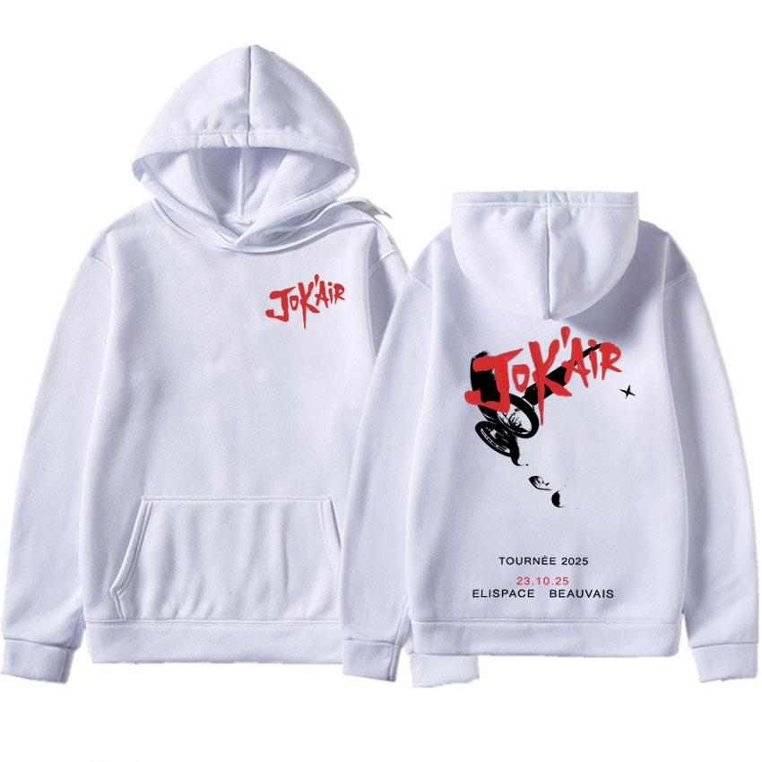 Women Graphics Print Hoodie World Tour Jokair Rapper Y2k Pullovers Music Album Spring Autumn Sweatshirts