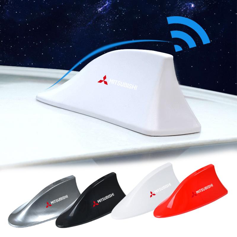 zjvc8 Car Signal Aerials Shark Fin Antenna For Mitsubishi Pajero Outlander XL Montero Lancer Triton l200 Galant Evo ASX Car Accessory