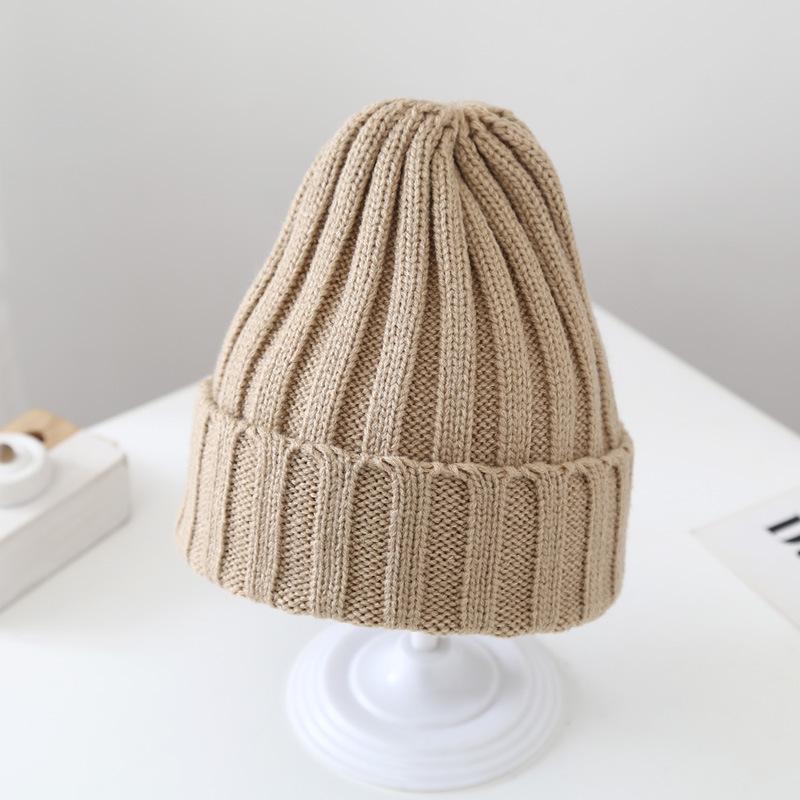 Pointy Hats Crochet Baby Hat Solid Color Girls Boys Cap New Children's Knitted Hat  Kids Beanie