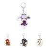 Cute Genshin Impact Key Chain Anime Cartoon Kawaii Keyring Pendant Acrylic Gift
