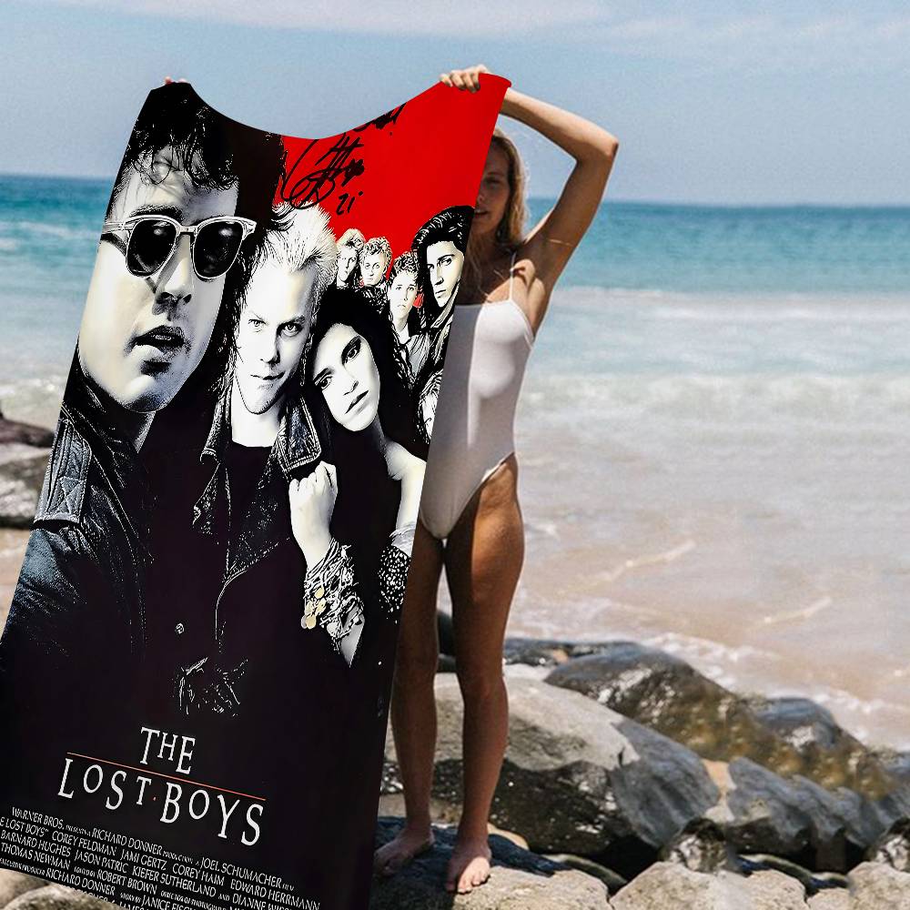 Lost Boys 1987 Movie Big Microfiber Beach Towels Quick Dry Towel Sand Beach Towels Pool Towel For Travel Swim Pool Yoga