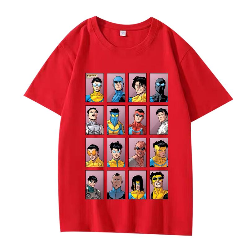 

Invincible Variant Graphic T Shirt UNISEX Women Oversized UNISEXga Cotton Hot Sale Short Sleeve Summer Top Unisex Streetwear Y2K Tops M