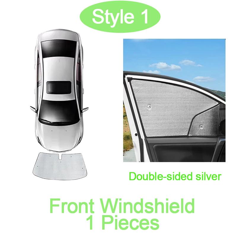 Car Full Sunshades For BYD Seagull Accessories Dolphin Mini Surf Atto 1 EQ 2025 2024 2023 Aluminium Foil Windshield Heat Shield