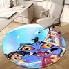 1pc KPop Demon Hunters28 Design Printed Area Round Carpet for Bedroom Living Room Home Decor Rugs Mat Non Slip Mat Rug for Bedside
