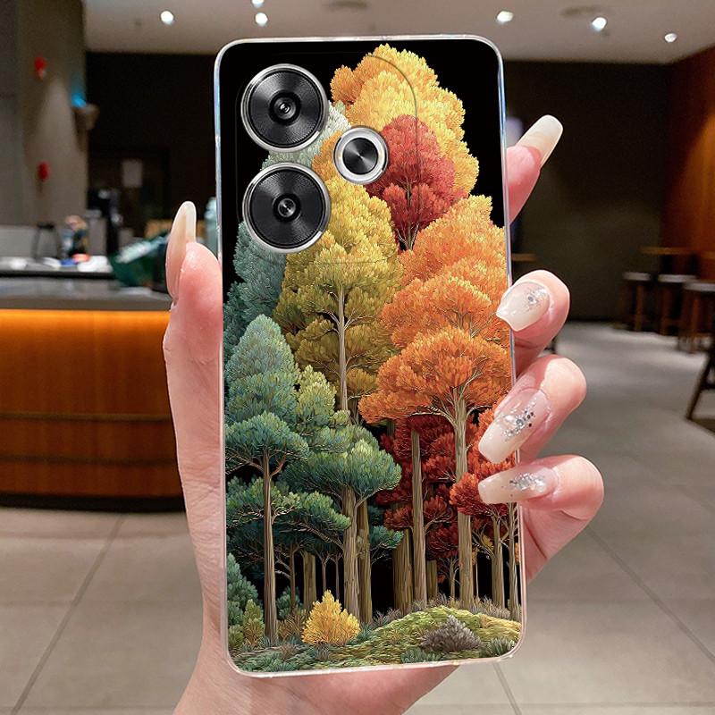 Hülle Für Redmi Turbo 3 / Poco F6 Handyhülle Luxus Drache Niedlich Cool Jungen Mädchen Weiches Silikon Rückabdeckung Transparente TPU Hülle