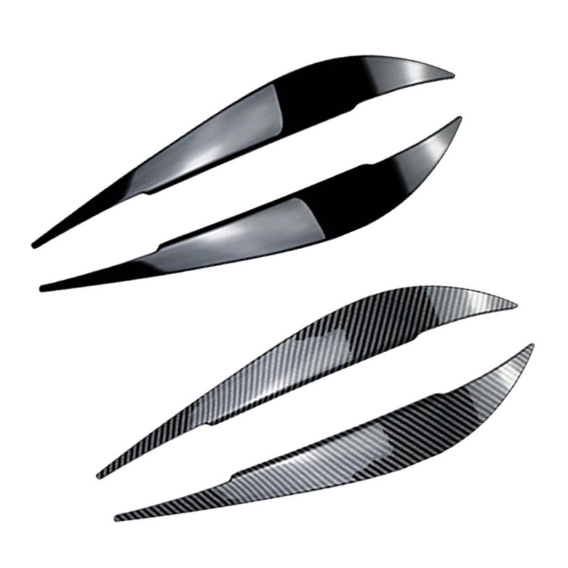 2Pcs Front Headlamp Eye Lid Cover Trim Car Accessories for BMW 4 Series