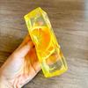 Transparent Fruit Squishy Toy Slow Rebound Fruit Jelly Stick Fruit Ice Cube Squishy Toy  Party