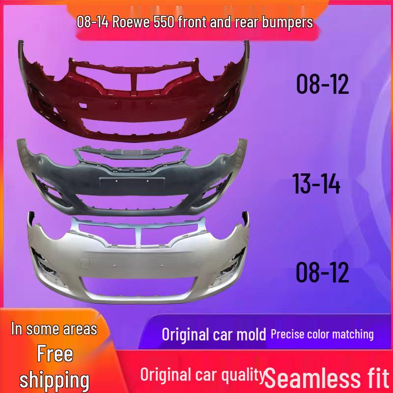 Compatible Roewe 550 Front Bumper for 2008-2016 Models, Front and Rear Bumper Set