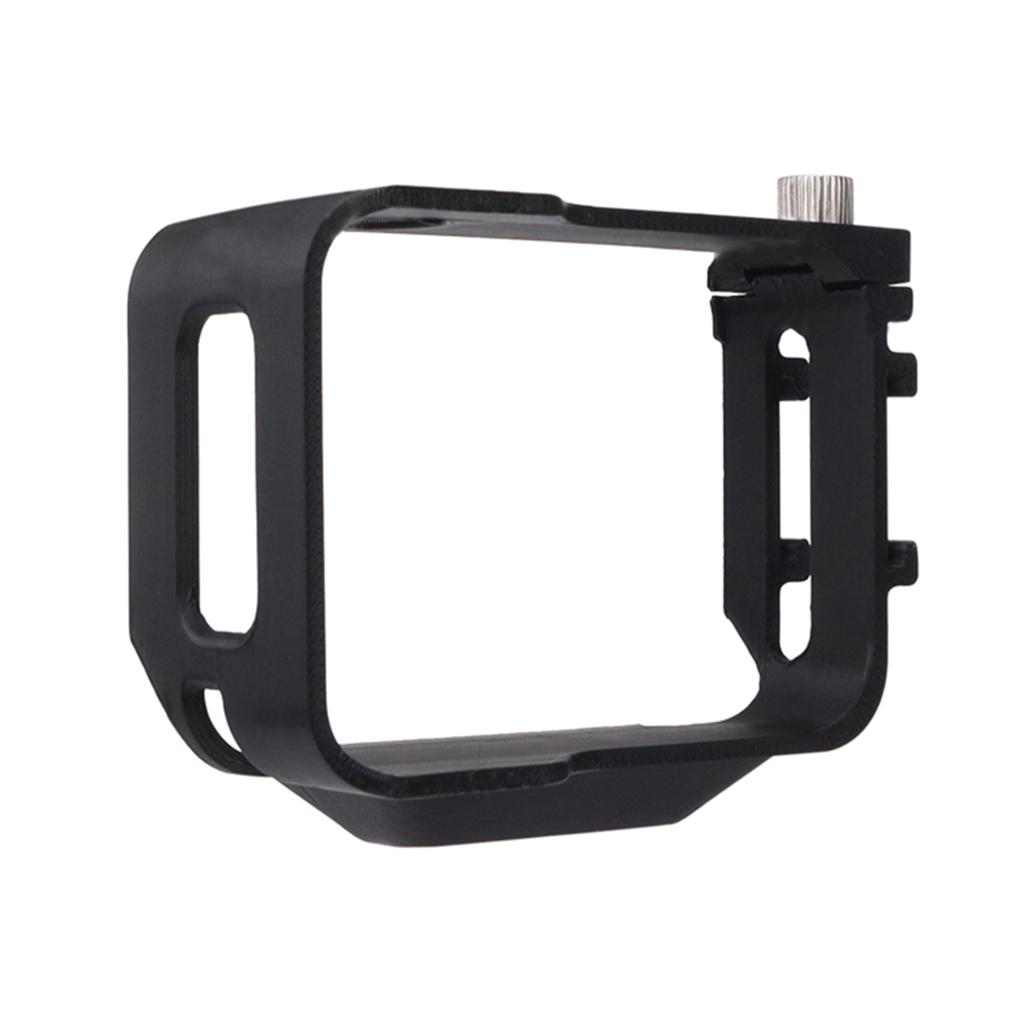 Portable Camera Frame Cold Shoe Mount Frame Cage 1/4in Screw Adapter Expansion Protection Frame for Insta 360 Go Ultra Accessory