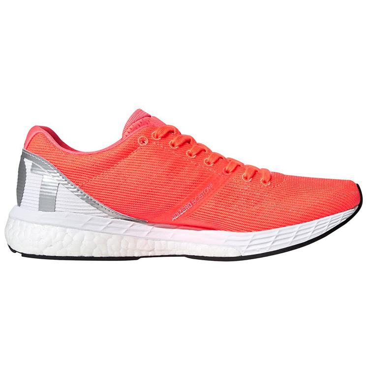 New Adidas Adizero Boston 8 'Orange White' Women's