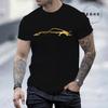 Mens Short Sleeved TShirts Funny Race Car Printed Mens Women Tshirt Round Neck Summer Top Minimalist Style Casual Clothing