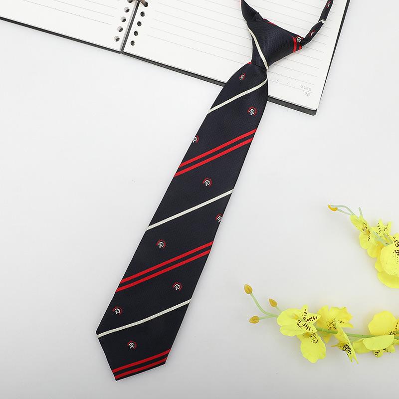Jk Small Tie Female College Style Lazy Japanese Plaid Uniform Shirt Tie Student Ins Men'S And Women'S Short Styles Free Of Charge