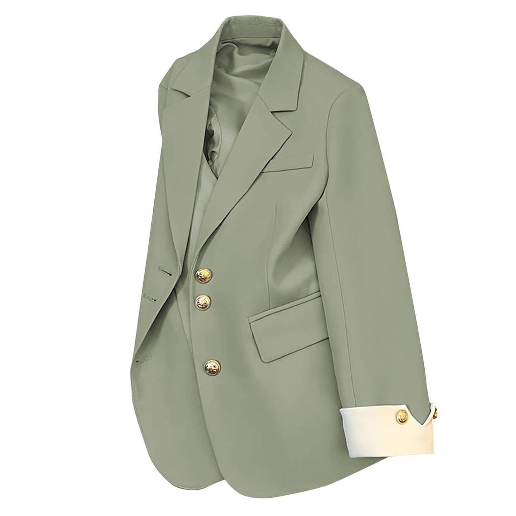 Women Top 3/4 Sleeve Casual Jacket Ladies Wear Blouse Top