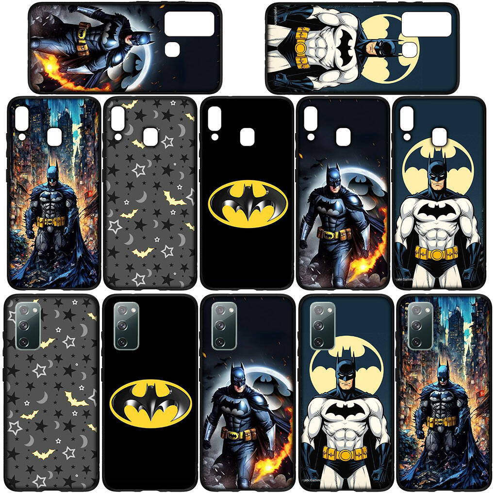 for Motorola Moto Edge 70 60 50 G54 G86 Samsung Galaxy S25 iPhone 17 16 15 Redmi Note 14 Pro Max Phone Case Cartoon Bruce Wayne Batmans Bat Man Cover
