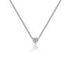 ANDYWEN New 925 Sterling Silver Gold Love Zircon Pendant Necklace Women 2023 Wedding Luxury Fine Jewelry Gift