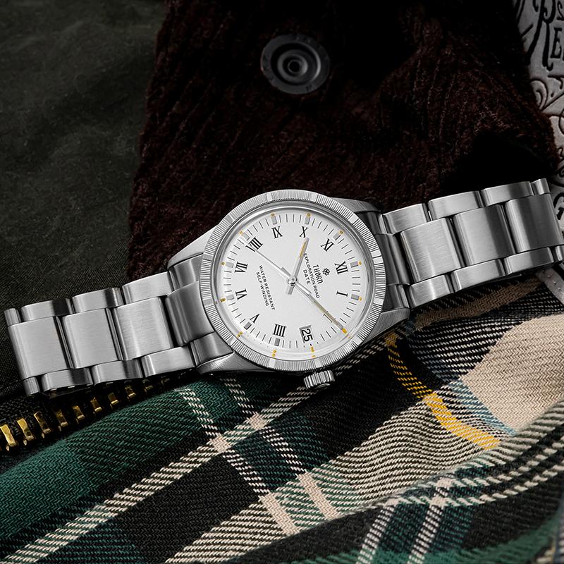 Thorn T004 Mechanical Watch PT5000 Automatic Movement Fashion Couple Watch 100m Waterproof Sapphire Luminous 34mm Tribute Watch